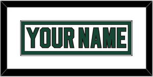 Dallas Nameplate - Home White (1994-1999) - Single Mat 1