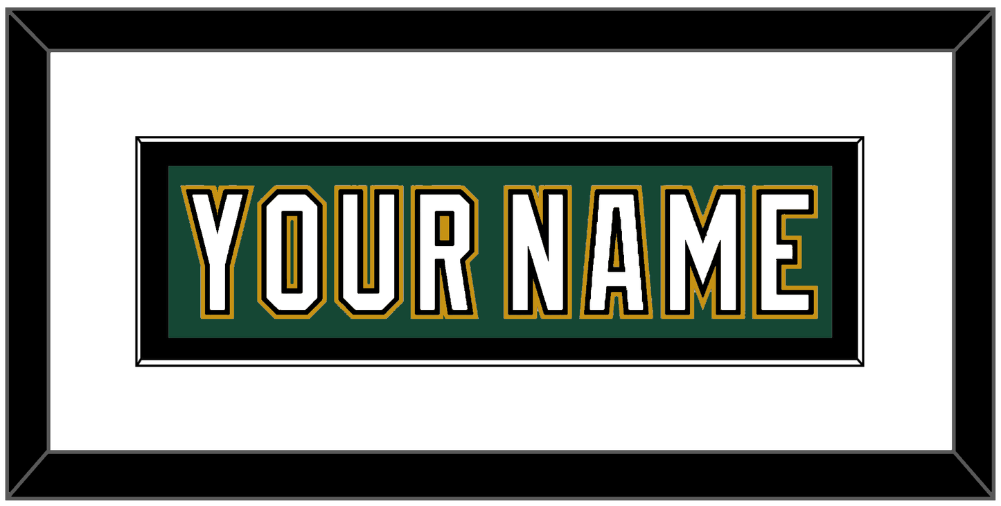 Dallas Nameplate - Alternate Green (1997-1999) - Essential Tier 1