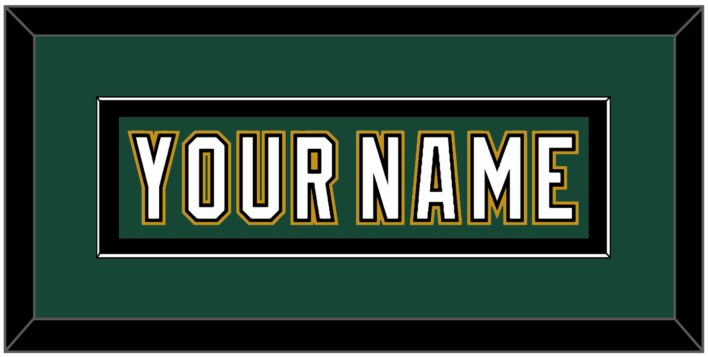 Dallas Nameplate - Alternate Green (1997-1999) - Essential Tier 3