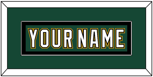 Dallas Nameplate - Alternate Green (1997-1999) - Essential Tier 3