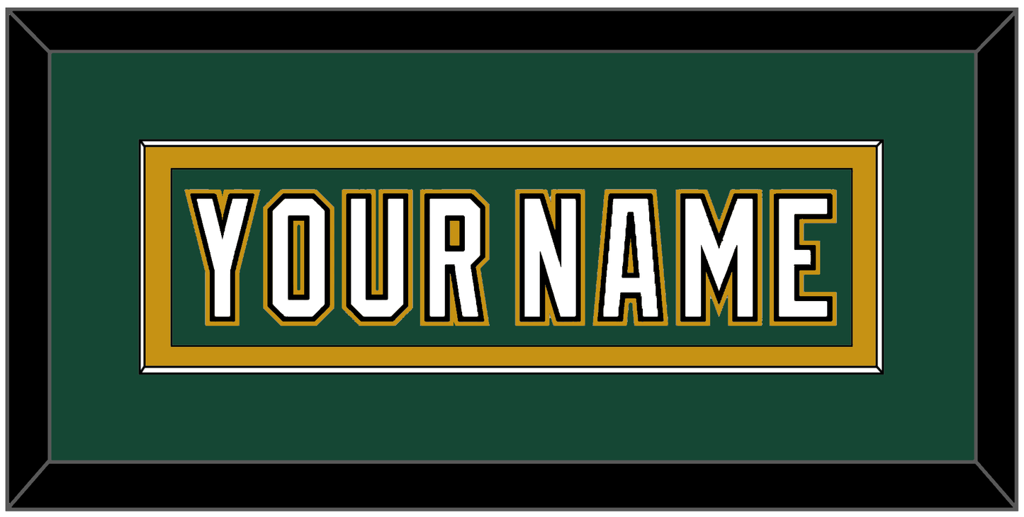 Dallas Nameplate - Alternate Green (1997-1999) - Essential Tier 4