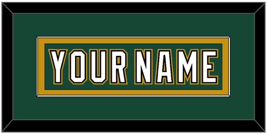 Dallas Nameplate - Alternate Green (1997-1999) - Essential Tier 4
