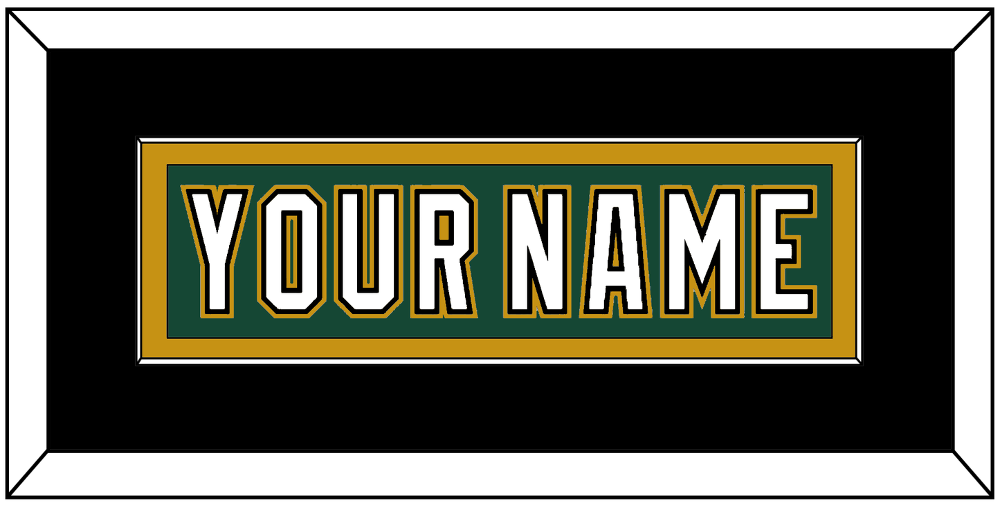 Dallas Nameplate - Alternate Green (1997-1999) - Essential Tier 5