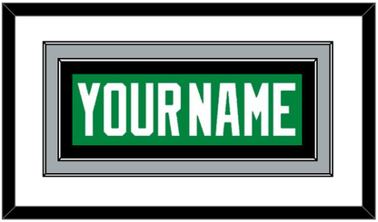 Dallas Nameplate - Home Green - Signature Tier 1