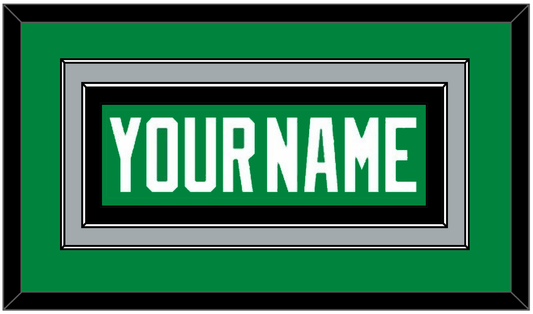 Dallas Nameplate - Home Green - Signature Tier 2
