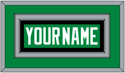 Dallas Nameplate - Home Green - Signature Tier 2