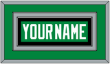Dallas Nameplate - Home Green - Double Mat 2