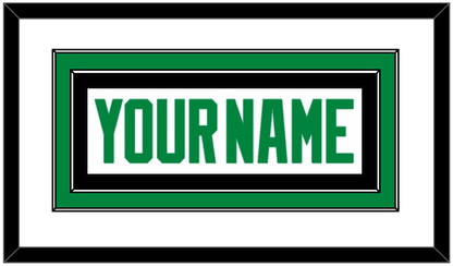 Dallas Nameplate - Road White - Signature Tier 1
