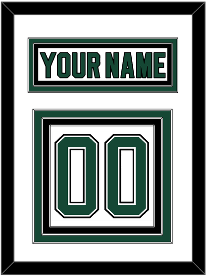 Dallas Nameplate & Number (Back) - Home White (1994-1999) - Premier Tier 1