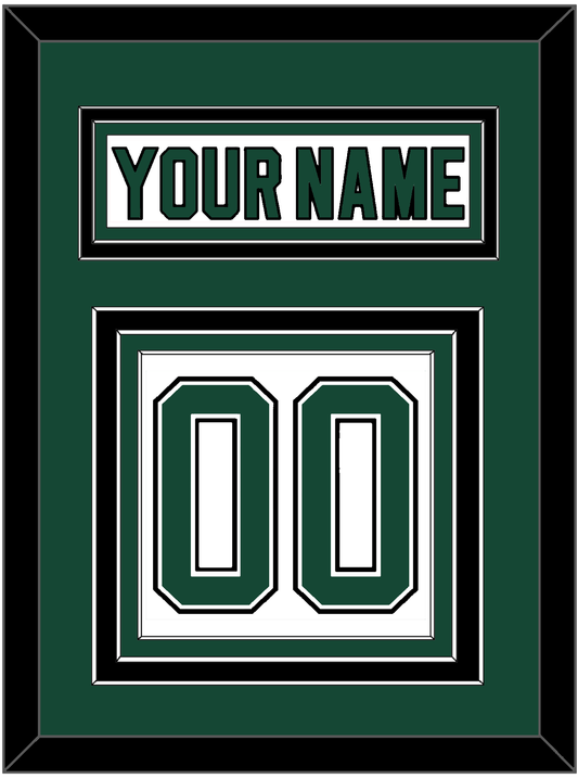 Dallas Nameplate & Number (Back) - Home White (1994-1999) - Premier Tier 2