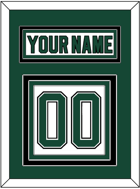 Dallas Nameplate & Number (Back) - Home White (1994-1999) - Premier Tier 2