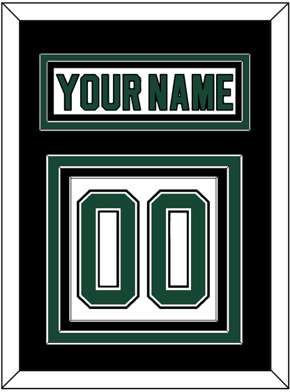 Dallas Nameplate & Number (Back) - Home White (1994-1999) - Premier Tier 3
