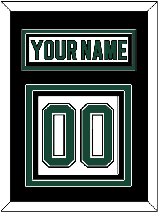 Dallas Nameplate & Number (Back) - Home White (1994-1999) - Premier Tier 3