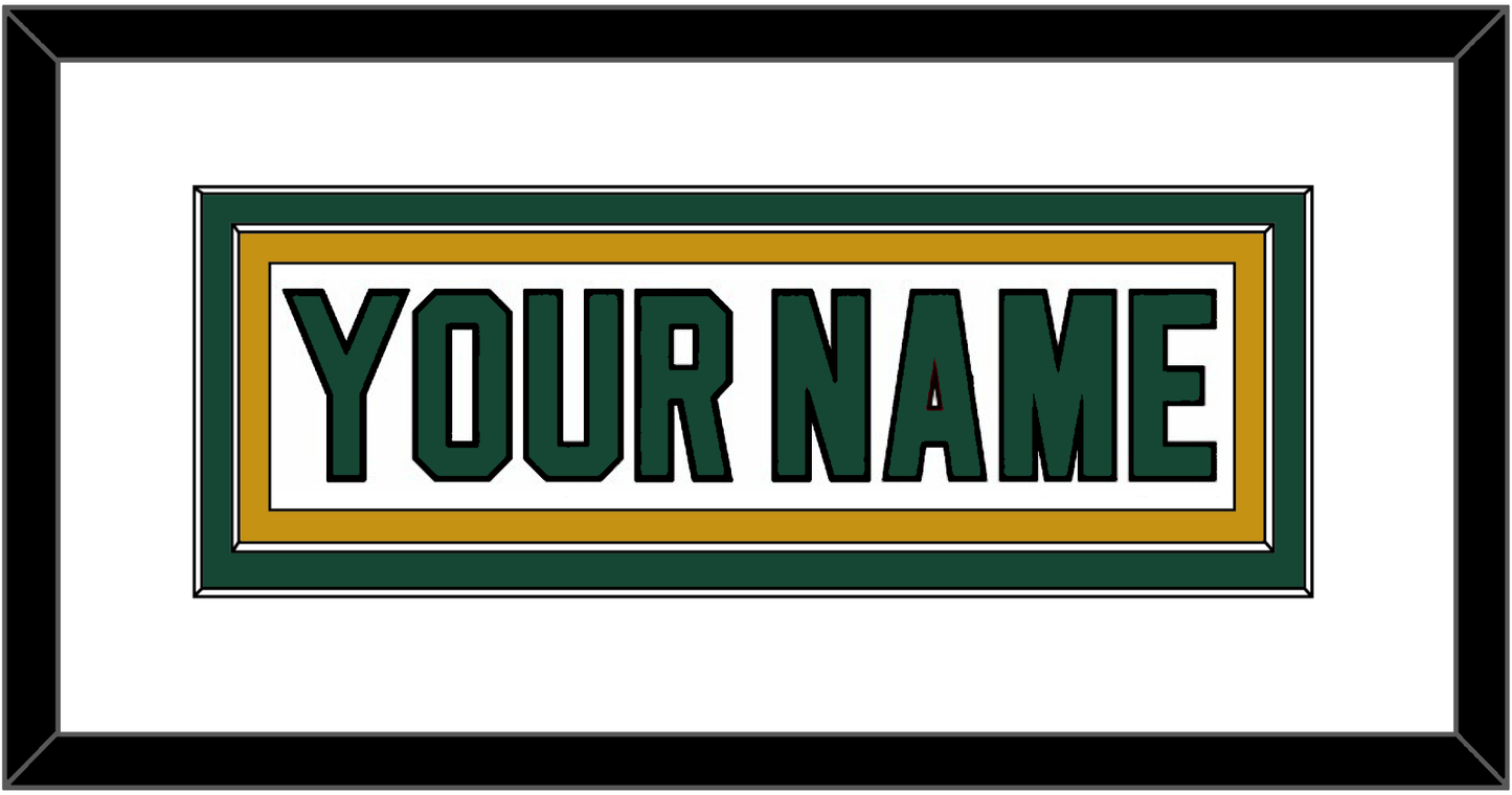 Dallas Nameplate - Home White (1994-1999) - Signature Tier 2