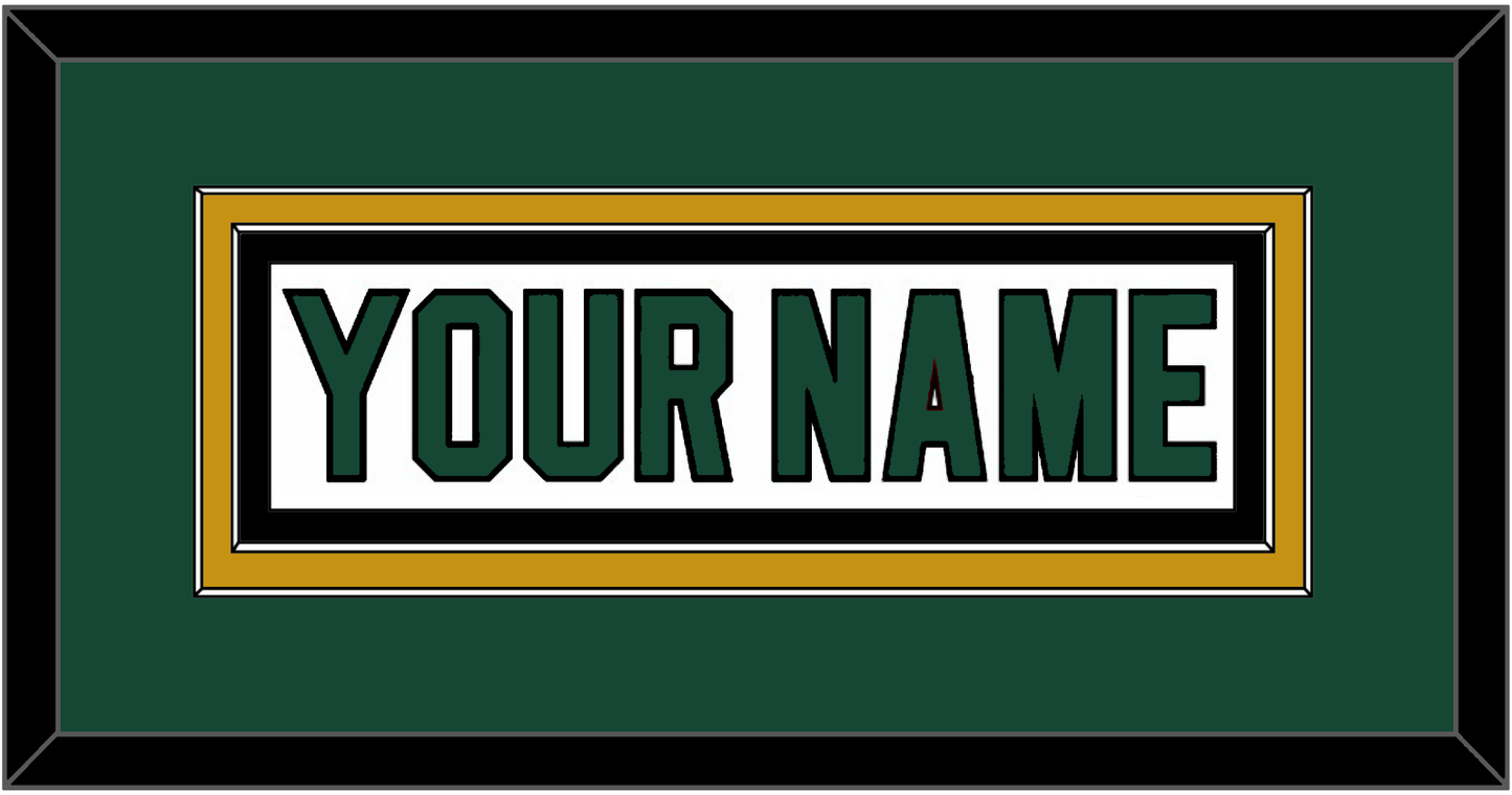 Dallas Nameplate - Home White (1994-1999) - Signature Tier 3