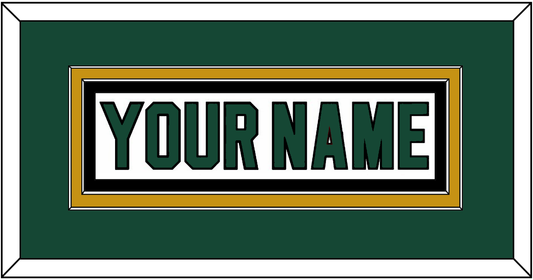 Dallas Nameplate - Home White (1994-1999) - Signature Tier 3