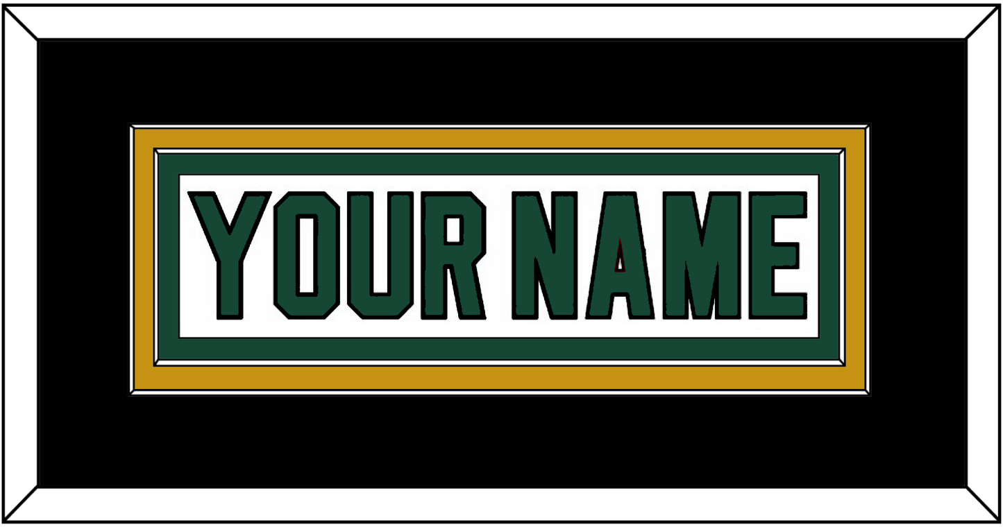 Dallas Nameplate - Home White (1994-1999) - Signature Tier 4