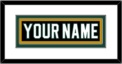 Dallas Nameplate - Road Black (1994-1999) - Signature Tier 2