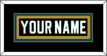 Dallas Nameplate - Road Black (1994-1999) - Signature Tier 4