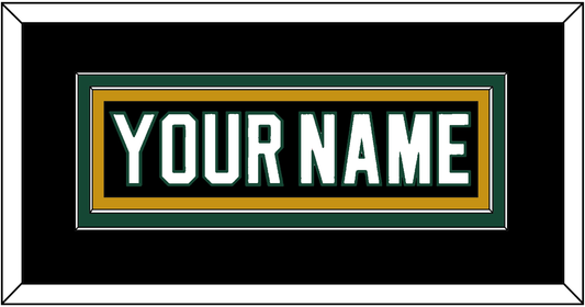 Dallas Nameplate - Road Black (1994-1999) - Signature Tier 4