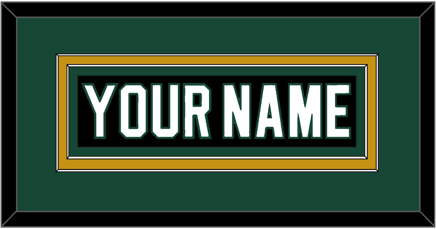 Dallas Nameplate - Road Black (1994-1999) - Signature Tier 5