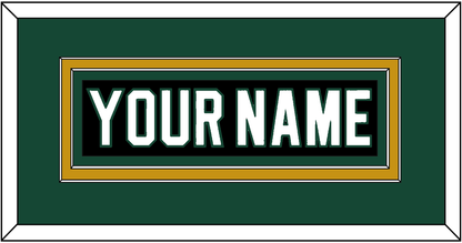Dallas Nameplate - Road Black (1994-1999) - Signature Tier 5