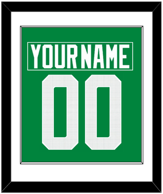 Dallas Nameplate & Number (Back) Combined - Home Green - Essential Tier 1