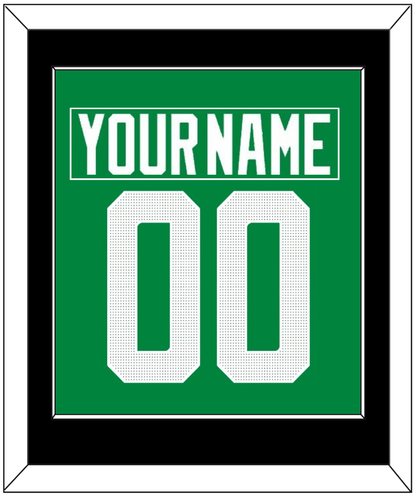 Dallas Nameplate & Number (Back) Combined - Home Green - Essential Tier 2