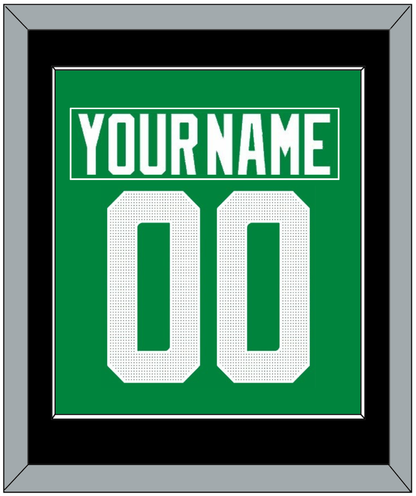 Dallas Nameplate & Number (Back) Combined - Home Green - Essential Tier 2