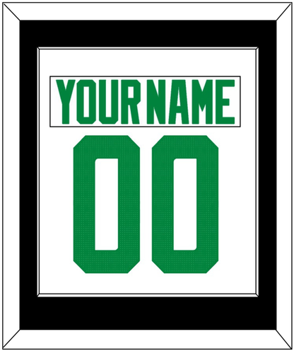 Dallas Nameplate & Number (Back) Combined - Road White - Essential Tier 2