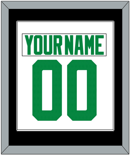 Dallas Nameplate & Number (Back) Combined - Road White - Essential Tier 2