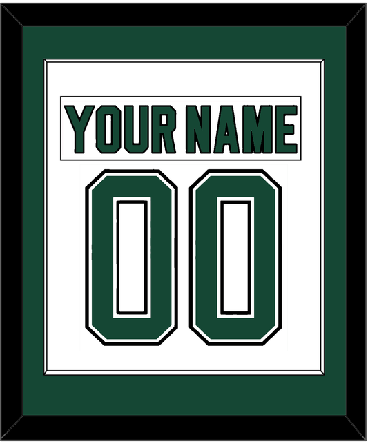 Dallas Nameplate & Number (Back) Combined - Home White (1994-1999) - Essential Tier 1