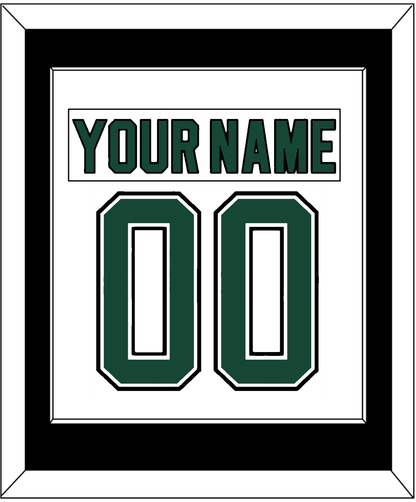Dallas Nameplate & Number (Back) Combined - Home White (1994-1999) - Essential Tier 2