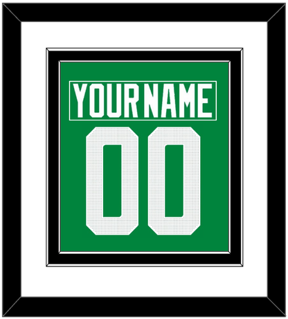 Dallas Nameplate & Number (Back) Combined - Home Green - Signature Tier 1
