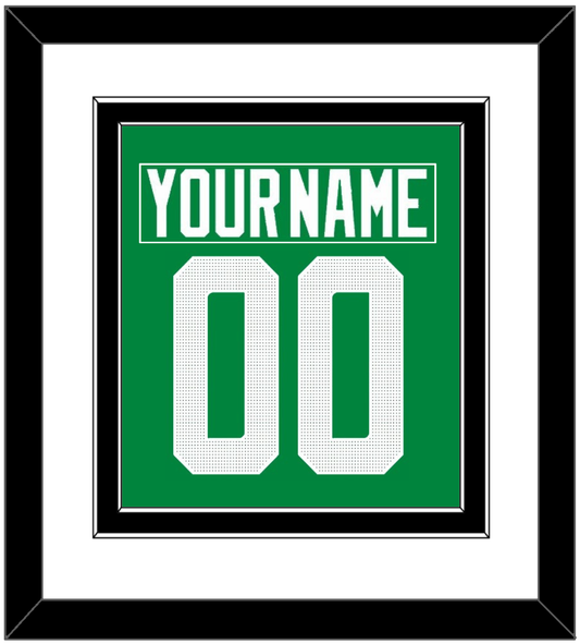 Dallas Nameplate & Number (Back) Combined - Home Green - Signature Tier 1