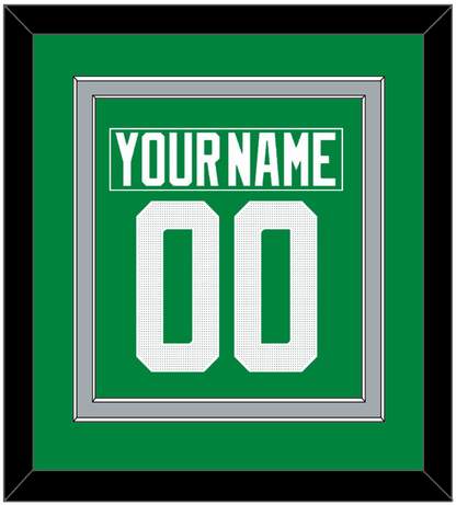 Dallas Nameplate & Number (Back) Combined - Home Green - Signature Tier 4
