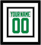 Dallas Nameplate & Number (Back) Combined - Road White - Double Mat 2
