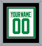 Dallas Nameplate & Number (Back) Combined - Road White - Signature Tier 5