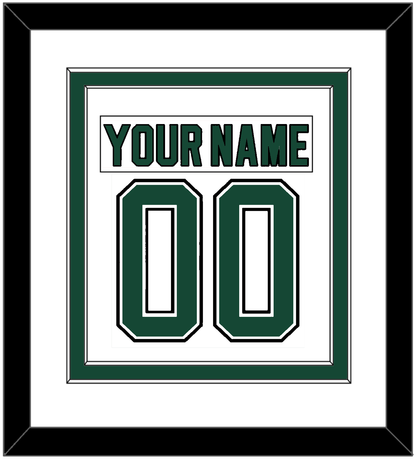 Dallas Nameplate & Number (Back) Combined - Home White (1994-1999) - Signature Tier 1