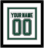 Dallas Nameplate & Number (Back) Combined - Home White (1994-1999) - Signature Tier 1
