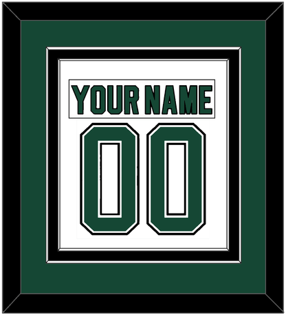 Dallas Nameplate & Number (Back) Combined - Home White (1994-1999) - Signature Tier 2