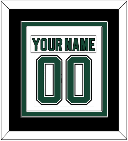 Dallas Nameplate & Number (Back) Combined - Home White (1994-1999) - Signature Tier 3