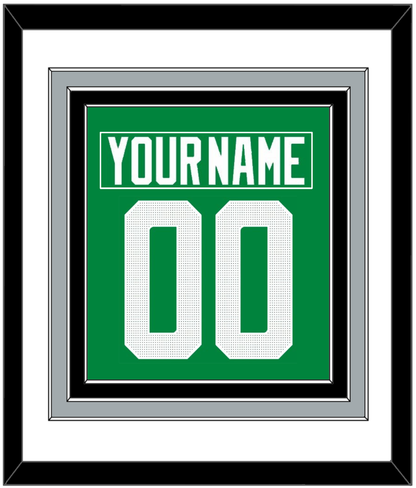 Dallas Nameplate & Number (Back) Combined - Home Green - Premier Tier 1