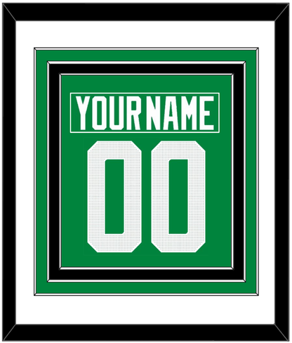 Dallas Nameplate & Number (Back) Combined - Home Green - Premier Tier 2