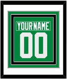 Dallas Nameplate & Number (Back) Combined - Home Green - Triple Mat 2