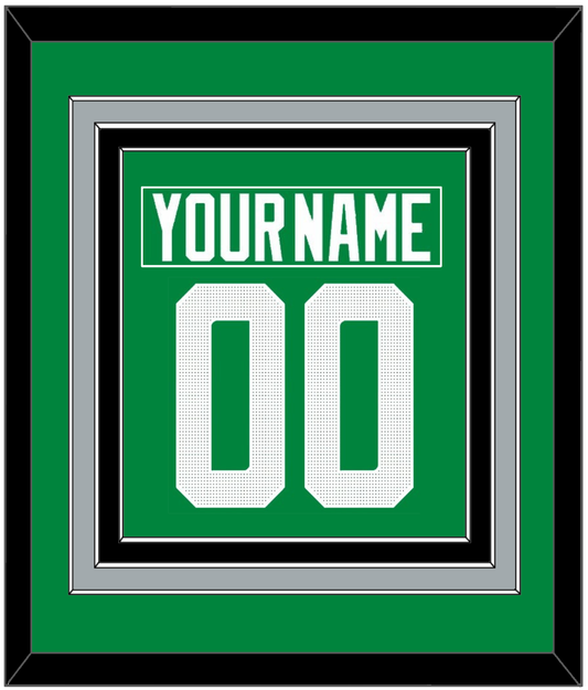 Dallas Nameplate & Number (Back) Combined - Home Green - Premier Tier 3