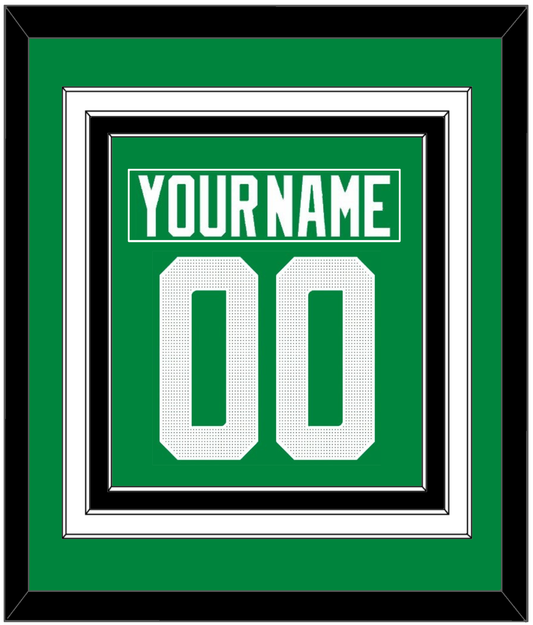 Dallas Nameplate & Number (Back) Combined - Home Green - Premier Tier 4