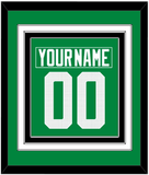 Dallas Nameplate & Number (Back) Combined - Home Green - Premier Tier 4