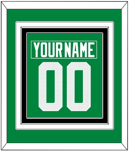 Dallas Nameplate & Number (Back) Combined - Home Green - Premier Tier 4