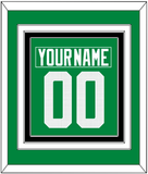 Dallas Nameplate & Number (Back) Combined - Home Green - Premier Tier 4